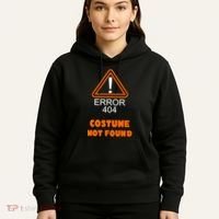 404 Error Costume Not Found Halloween Hoodie thumb 5