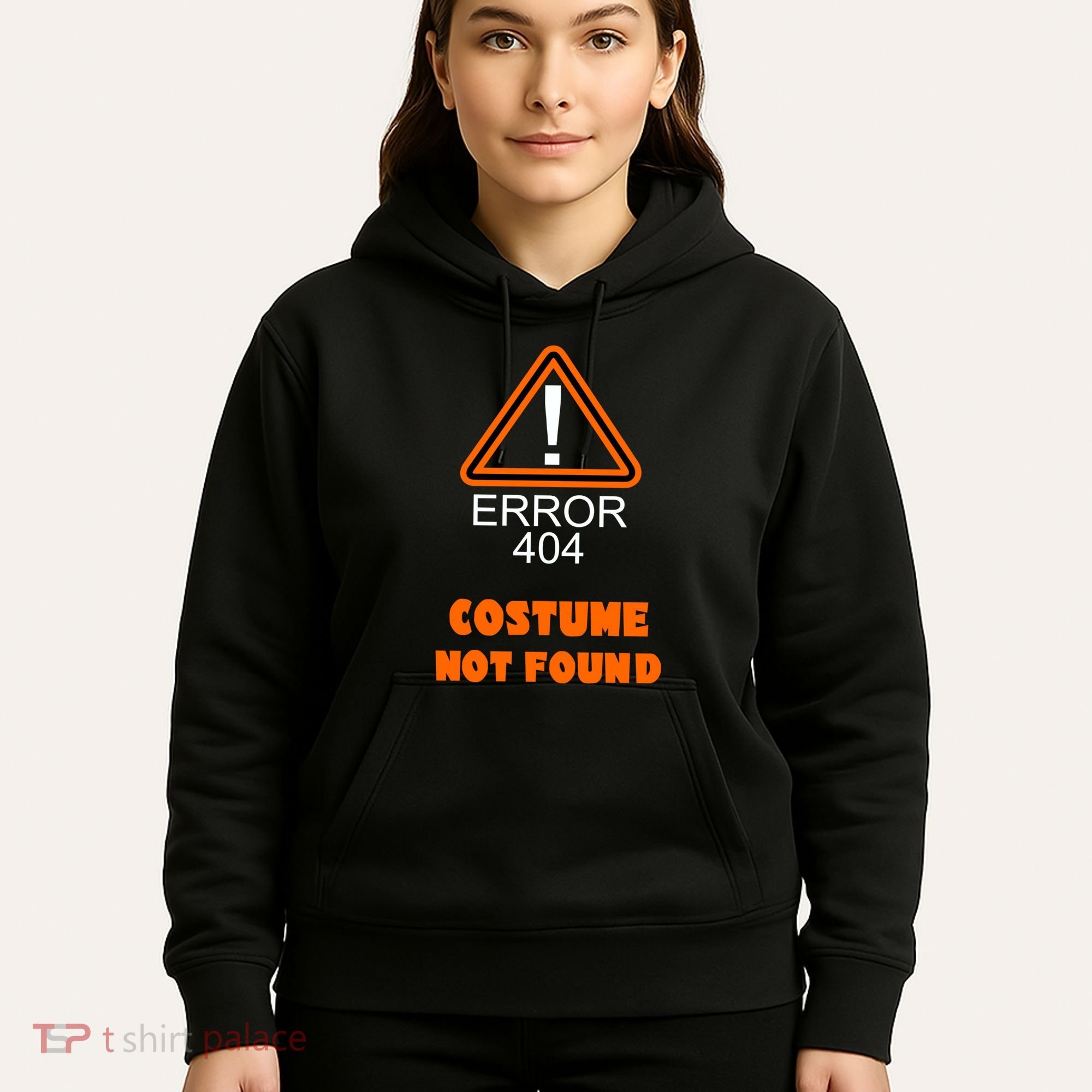 404 Error Costume Not Found Halloween Hoodie