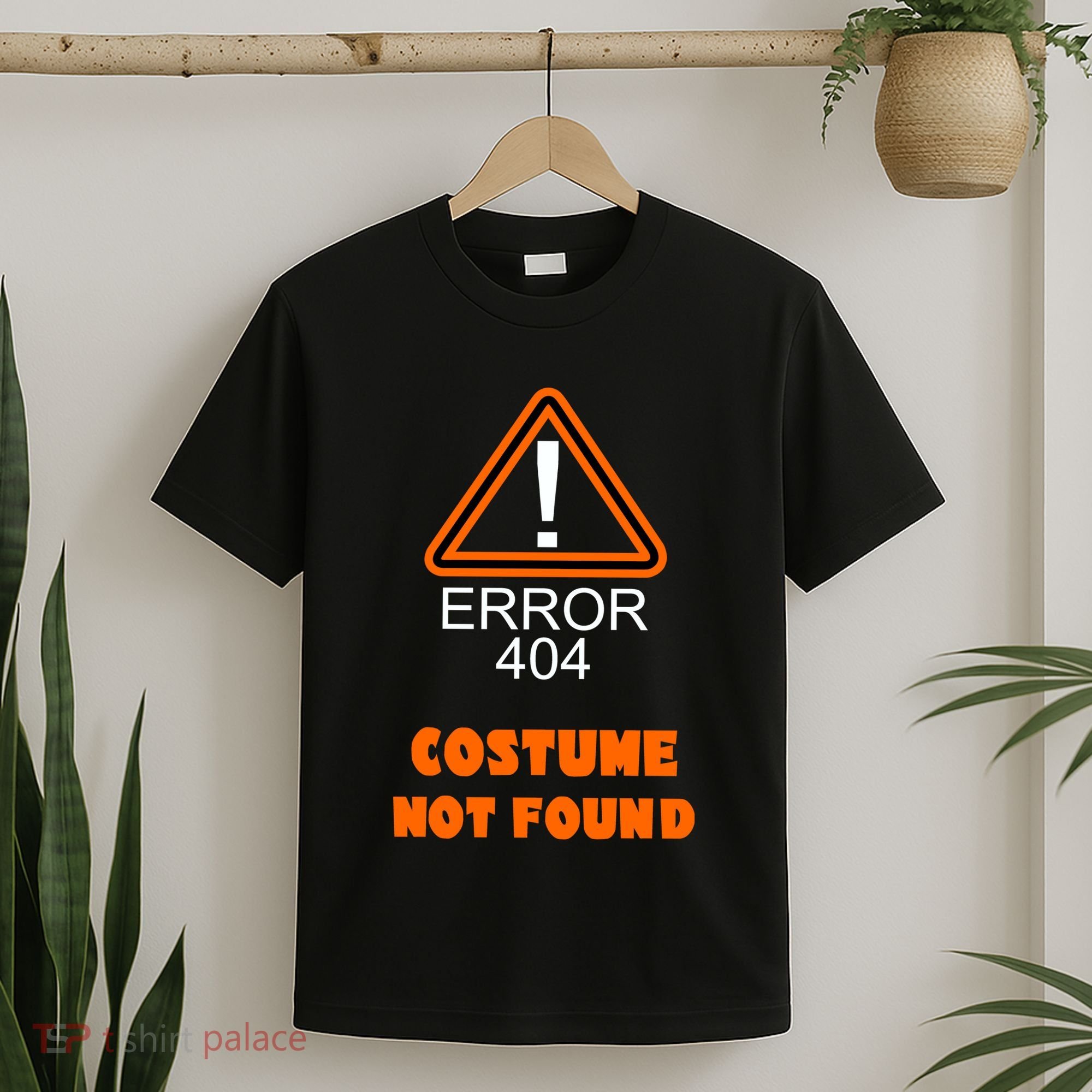 404 Error Costume Not Found Halloween T-Shirt