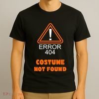 404 Error Costume Not Found Halloween T-Shirt thumb 3