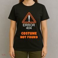 404 Error Costume Not Found Halloween T-Shirt thumb 4
