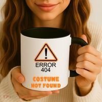 404 Error Costume Not Found Halloween Coffee Mug thumb 3