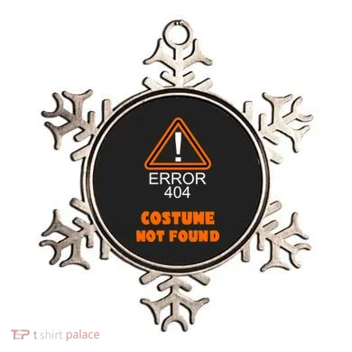 404 Error Costume Not Found Halloween Ornament