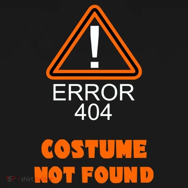 404 Error Costume Not Found Halloween Ornament