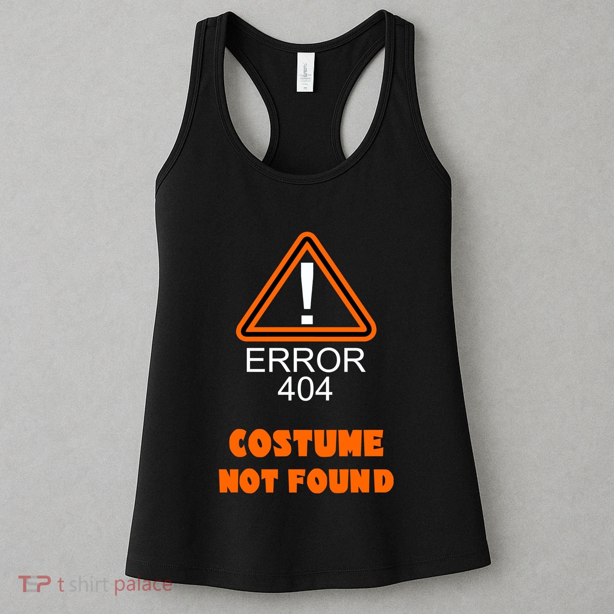 404 Error Costume Not Found Halloween Women's Tank Top