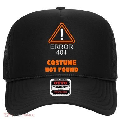 404 Error Costume Not Found Halloween Hat