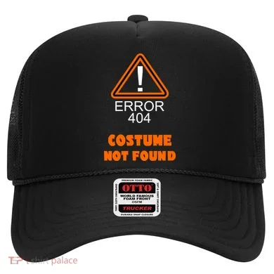 404 Error Costume Not Found Halloween Hat