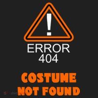 404 Error Costume Not Found Halloween Hat thumb 2