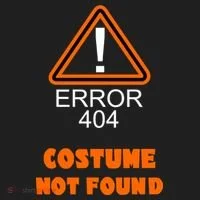 404 Error Costume Not Found Halloween Hat thumb 2