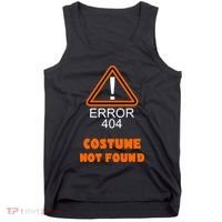 404 Error Costume Not Found Halloween Tank Top thumb 0