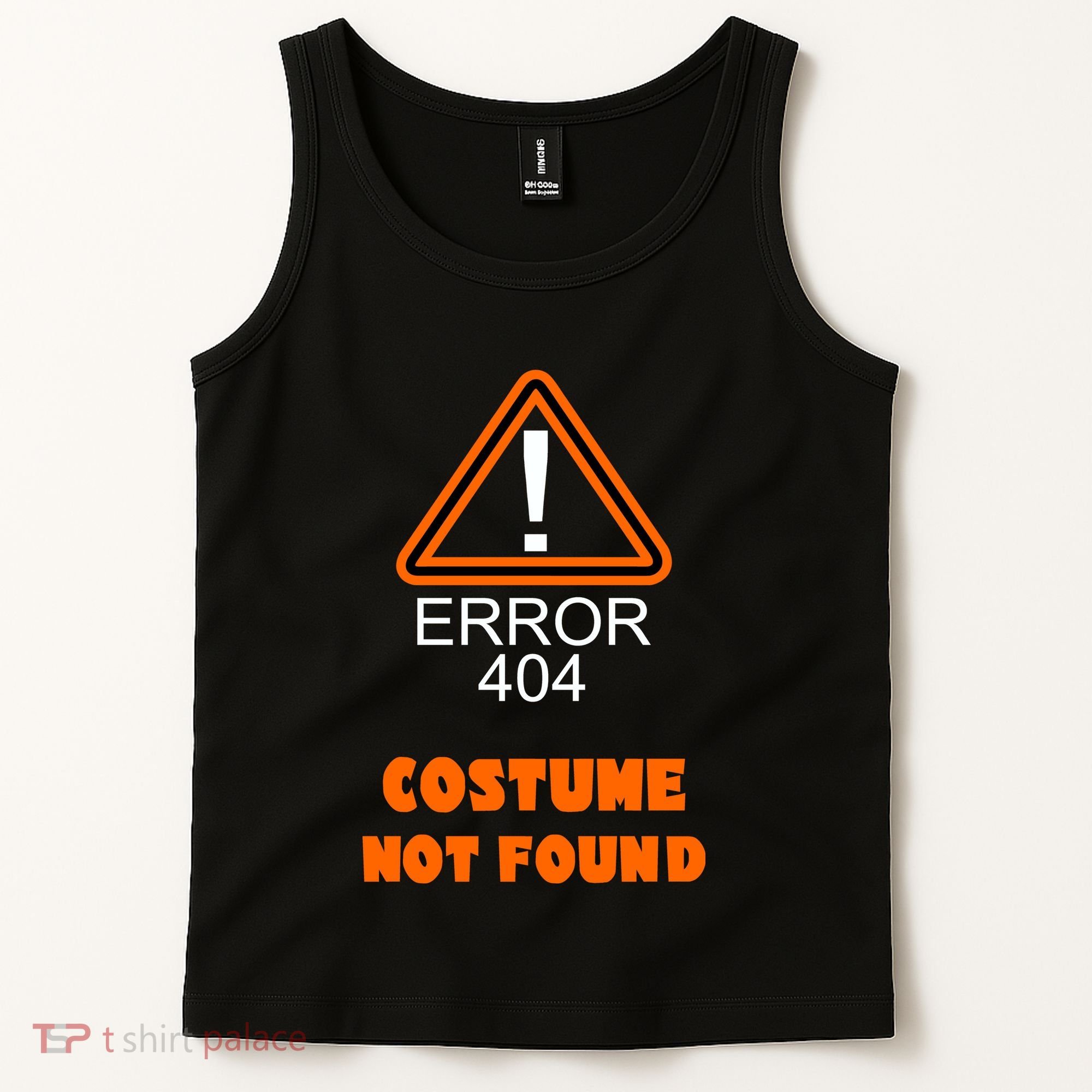 404 Error Costume Not Found Halloween Tank Top
