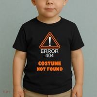 404 Error Costume Not Found Halloween Toddler T-Shirt thumb 2