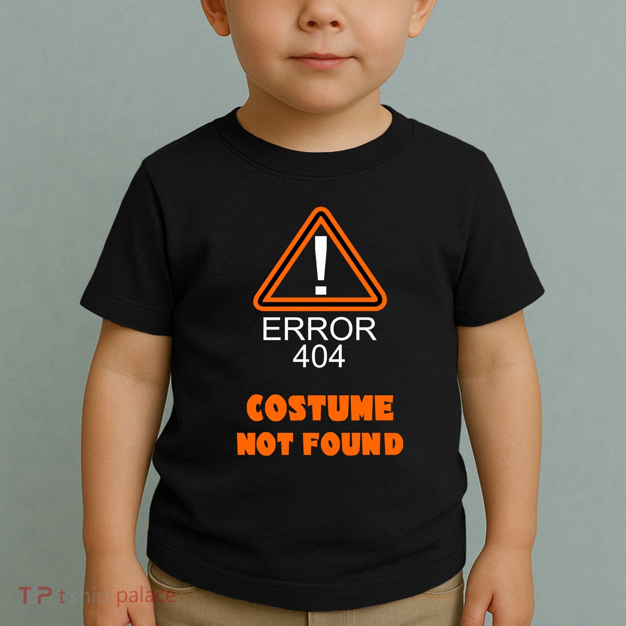 404 Error Costume Not Found Halloween Toddler T-Shirt