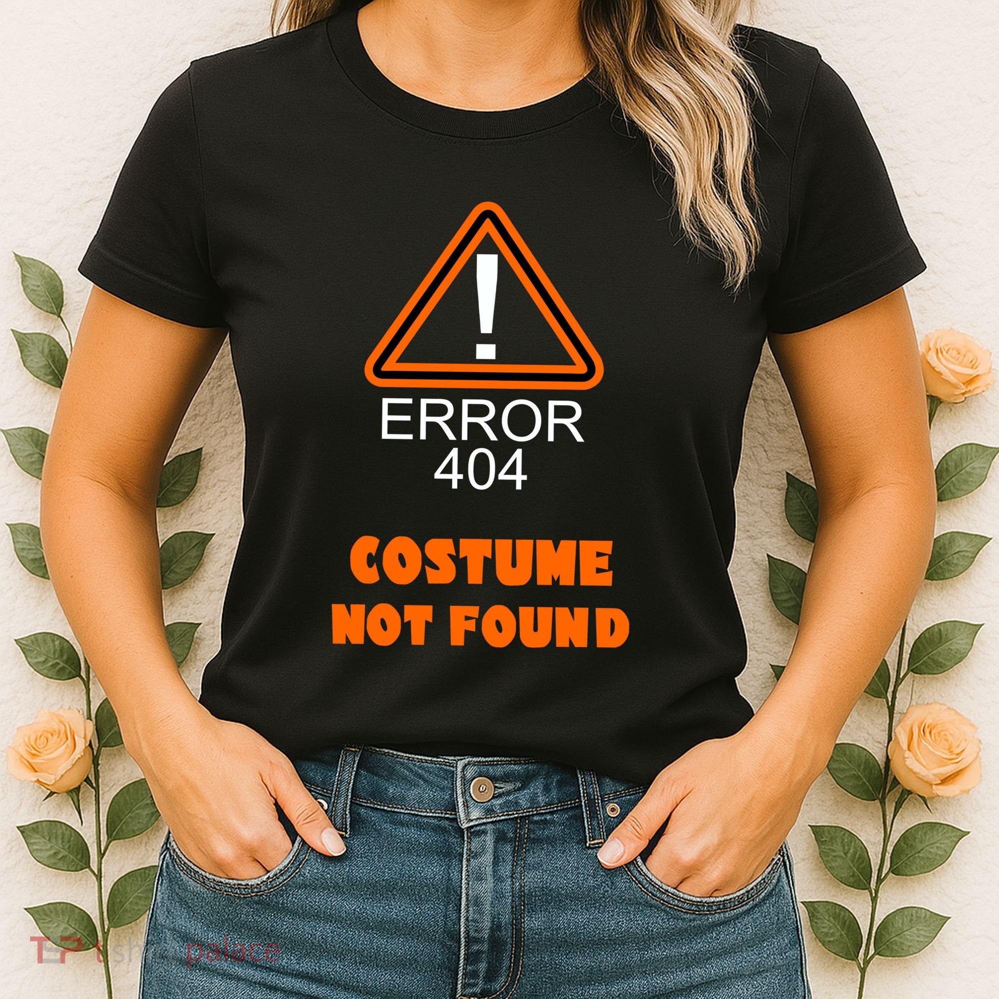 404 Error Costume Not Found Halloween Women's T-Shirt