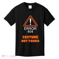 404 Error Costume Not Found Halloween Kids T-Shirt thumb 0