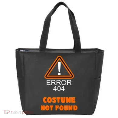 404 Error Costume Not Found Halloween Tote Bag