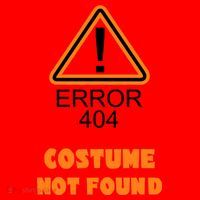 404 Error Costume Not Found Halloween Santa Hat thumb 1