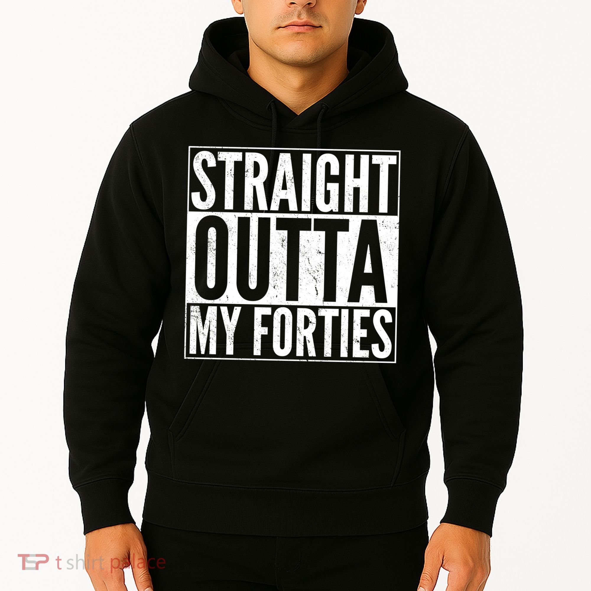 40th Birthday - Straight Outta My Forties Hoodie