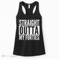 40th Birthday - Straight Outta My Forties Women's Tank Top thumb 0