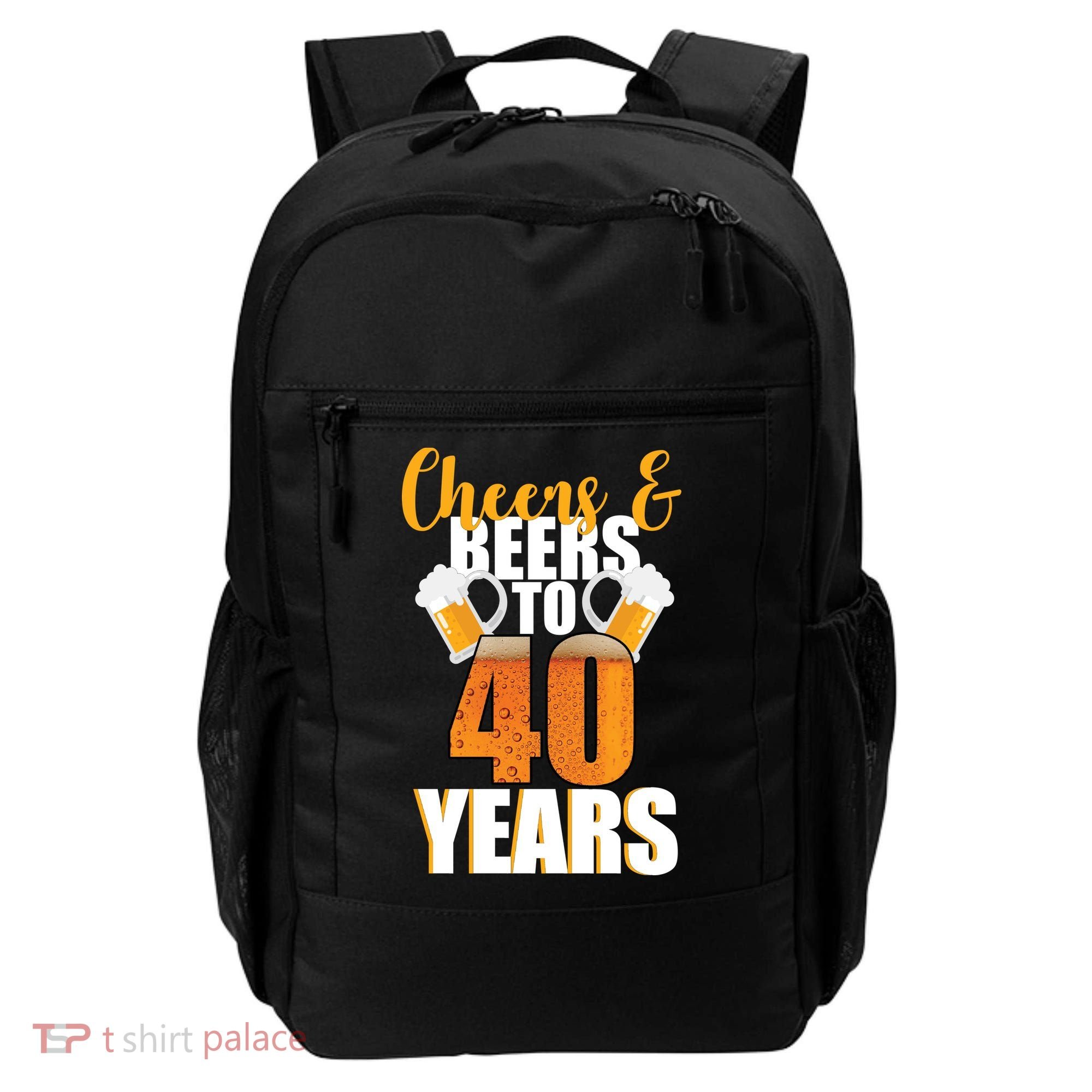 40th Birthday Cheers & Beers To 40 Years Backpack