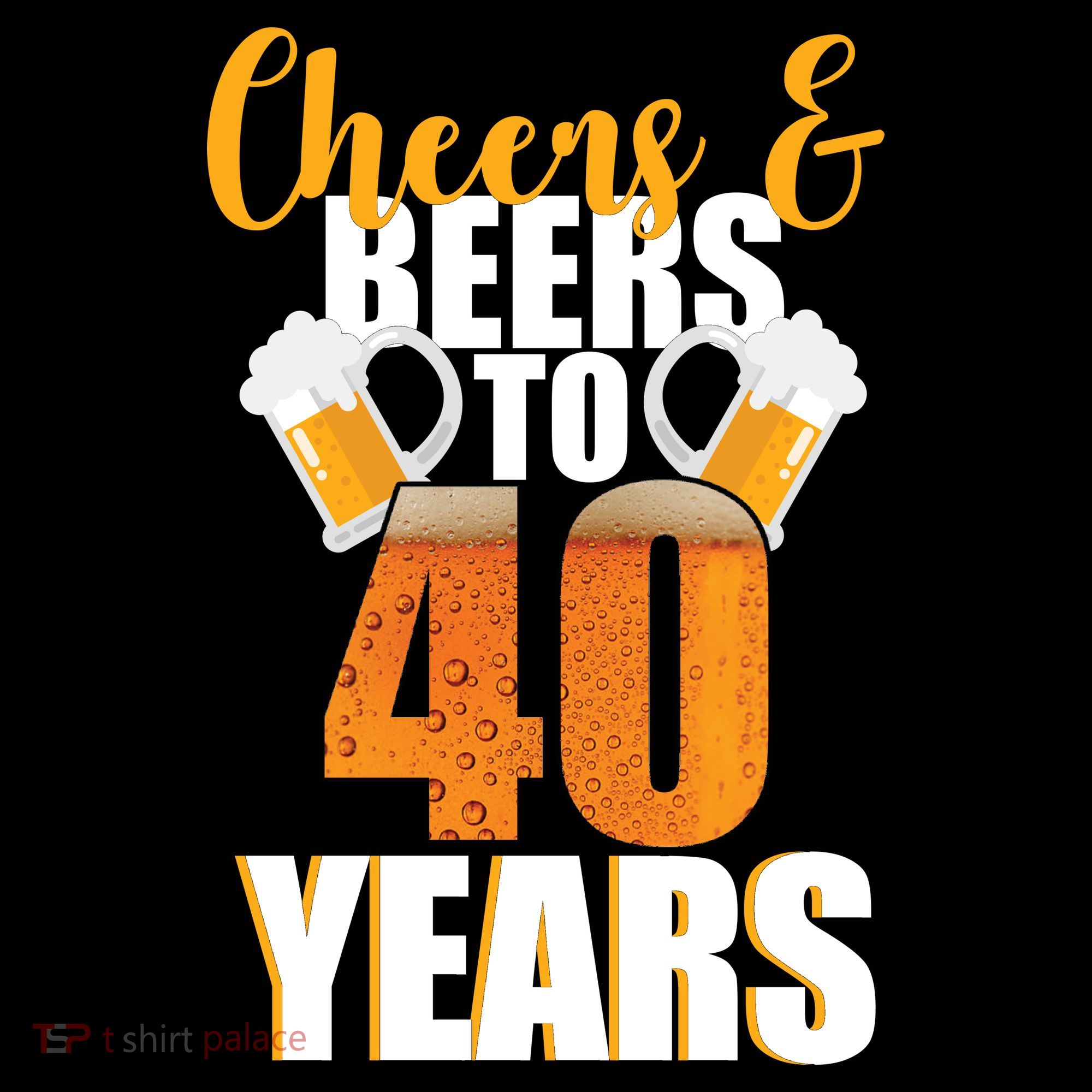 40th Birthday Cheers & Beers To 40 Years Women's Hoodie