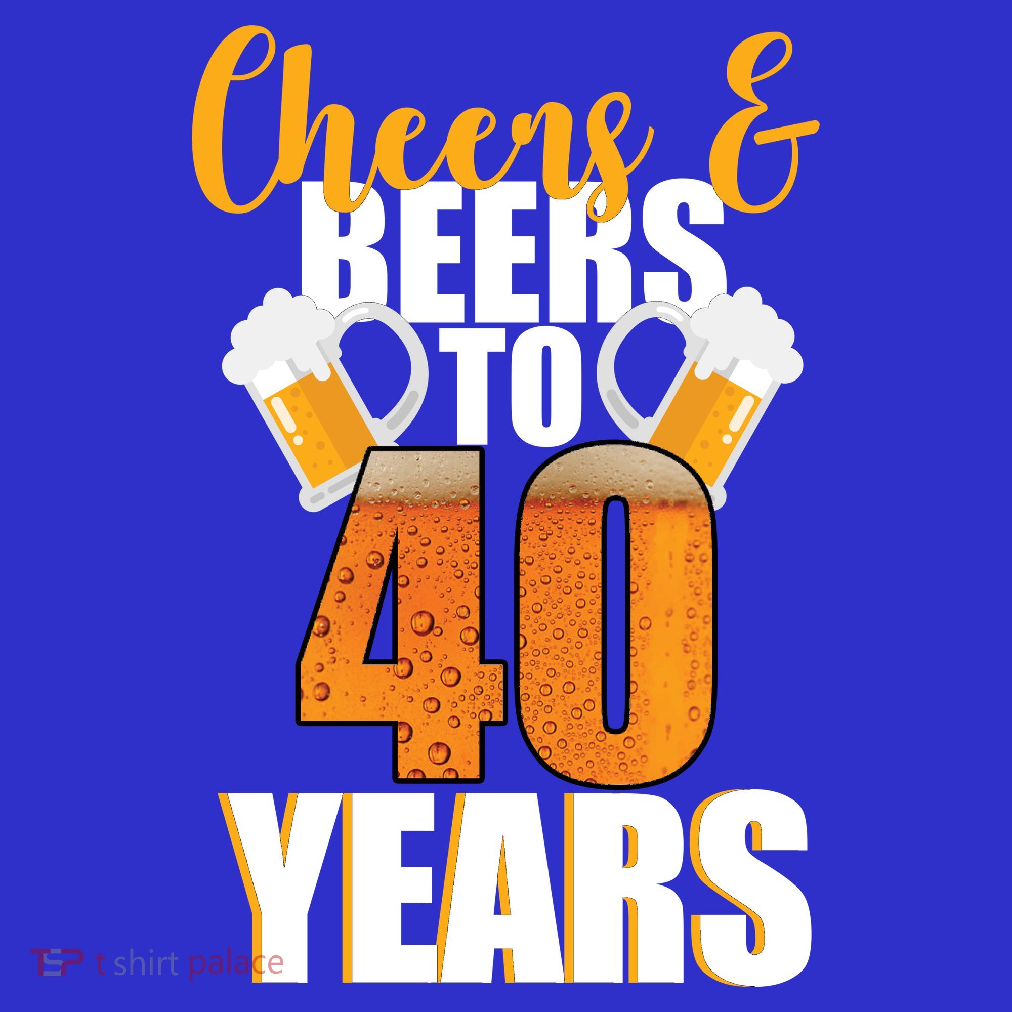 40th Birthday Cheers & Beers To 40 Years Tote Bag