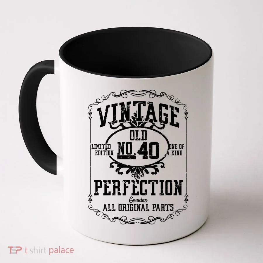 40th Birthday Genuine All Original Parts Coffee Mug