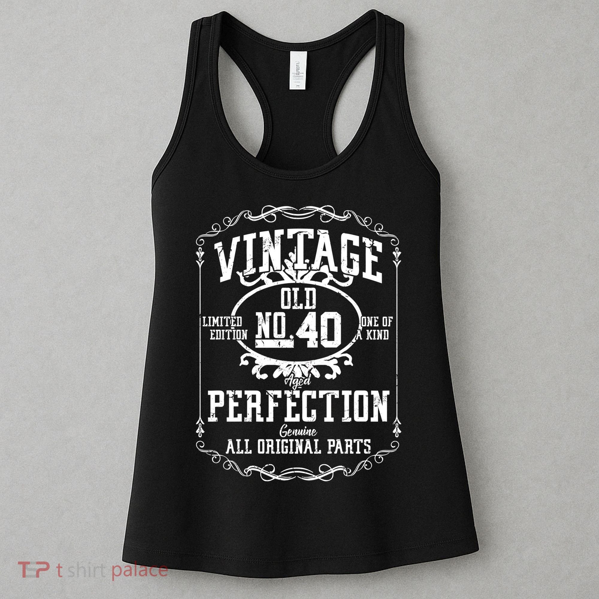 40th Birthday Genuine All Original Parts Women's Tank Top