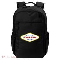40th Birthday Las Vegas Fabulous Fortieth Backpack thumb 0