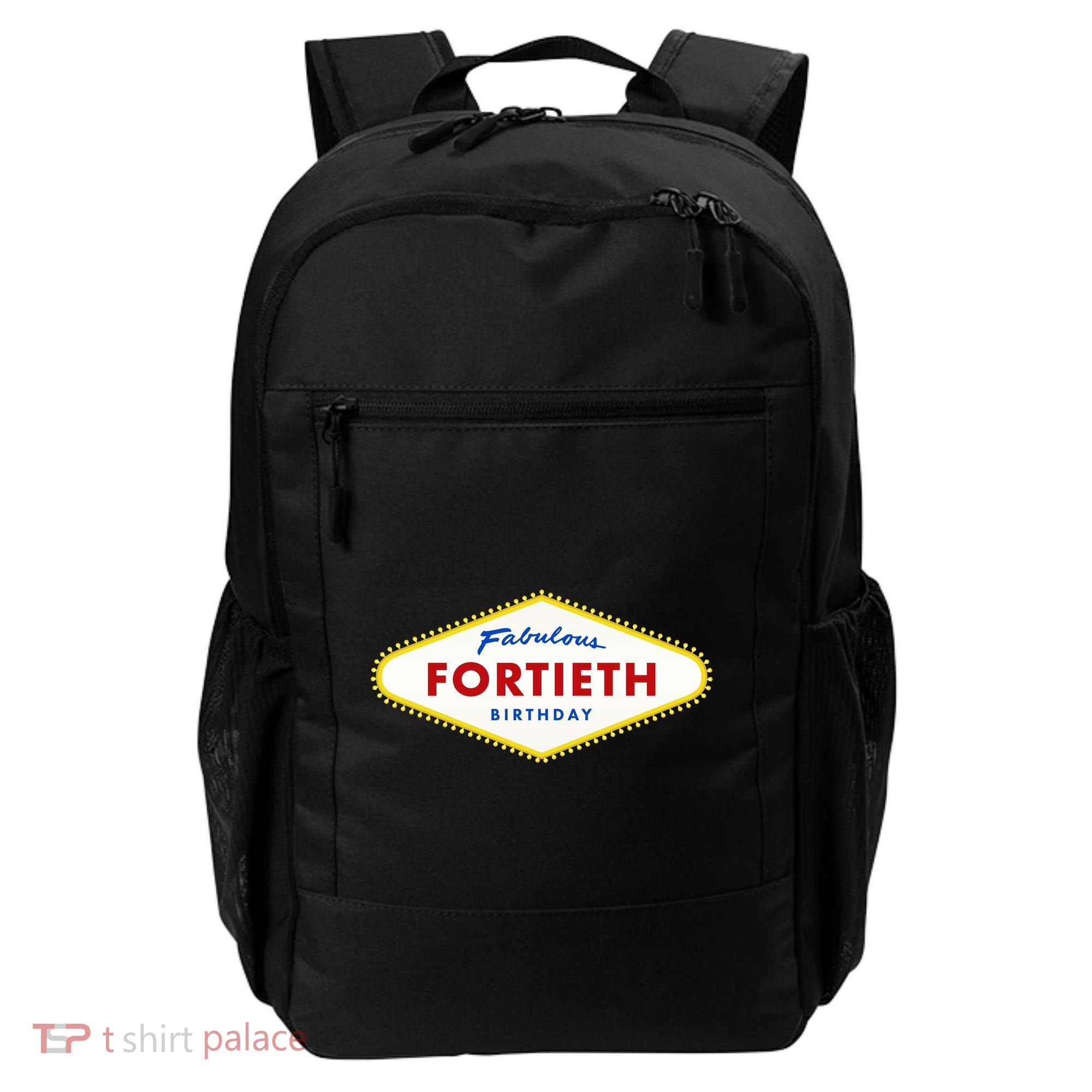 40th Birthday Las Vegas Fabulous Fortieth Backpack