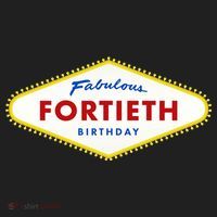 40th Birthday Las Vegas Fabulous Fortieth Beanie thumb 2