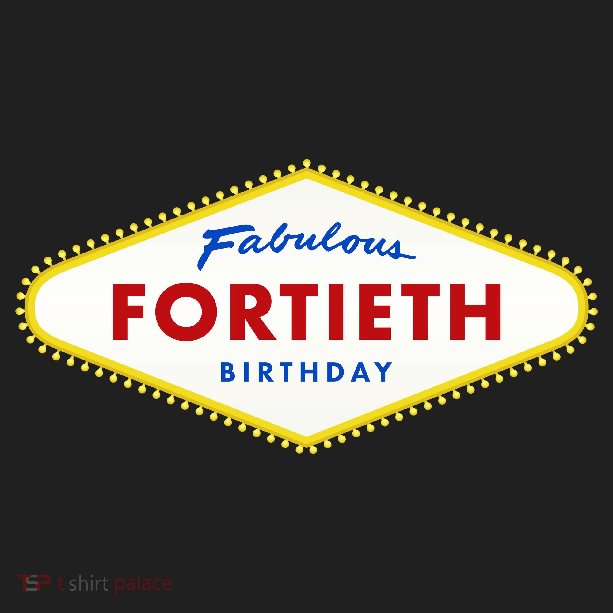 40th Birthday Las Vegas Fabulous Fortieth Beanie