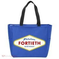 40th Birthday Las Vegas Fabulous Fortieth Tote Bag thumb 0
