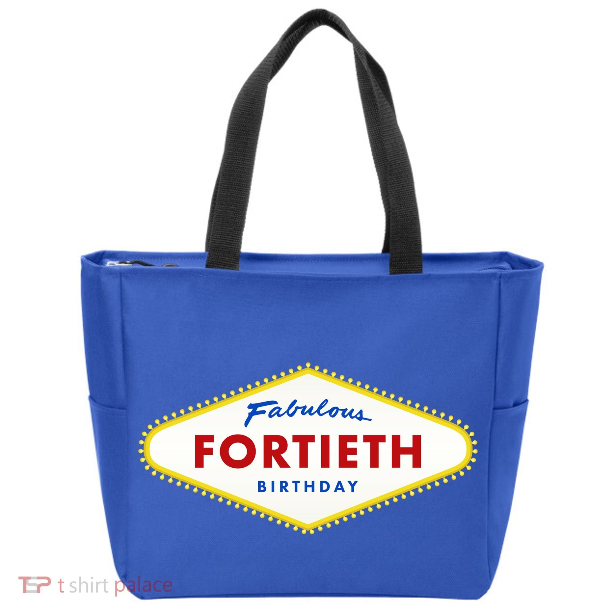 40th Birthday Las Vegas Fabulous Fortieth Tote Bag