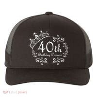 40th Birthday Princess Yupoong Adult 5-Panel Trucker Hat thumb 0