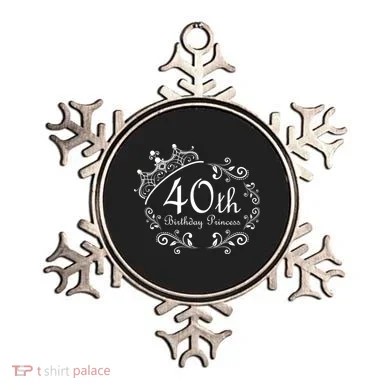 40th Birthday Princess Ornament