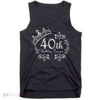 40th Birthday Princess Tank Top thumb 0