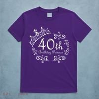 40th Birthday Princess T-Shirt thumb 5