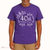 40th Birthday Princess Tall T-Shirt thumb 2