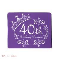 40th Birthday Princess Mousepad thumb 0