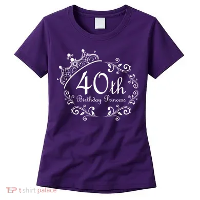 40th Birthday Princess Women's T-Shirt