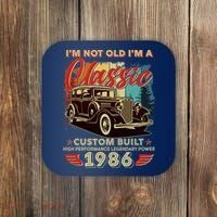 40th 1986 Birthday I'm Not Old I'm A Classic Custom Built High Performance Legendary Power  Coaster thumb 0
