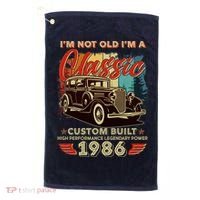 40th 1986 Birthday I'm Not Old I'm A Classic Custom Built High Performance Legendary Power  Golf Towel thumb 0
