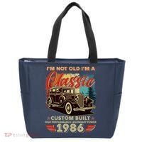 40th 1986 Birthday I'm Not Old I'm A Classic Custom Built High Performance Legendary Power  Tote Bag thumb 0