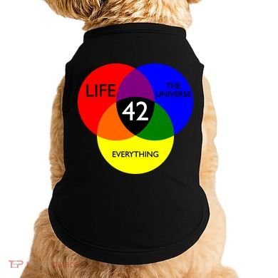 42 The Answer To Life Universe And Everything Doggie Tank