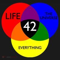42 The Answer To Life Universe And Everything Doggie Tank thumb 4