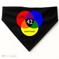 42 The Answer To Life Universe And Everything USA-Made Doggie Bandana thumb 0