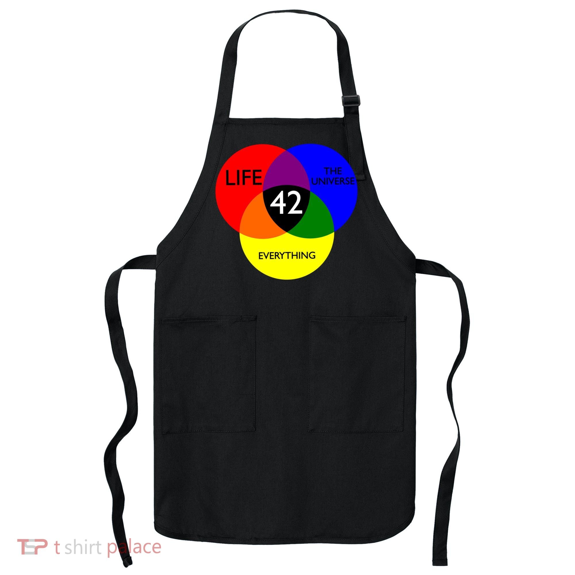 42 The Answer To Life Universe And Everything Apron