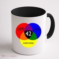 42 The Answer To Life Universe And Everything Coffee Mug thumb 1