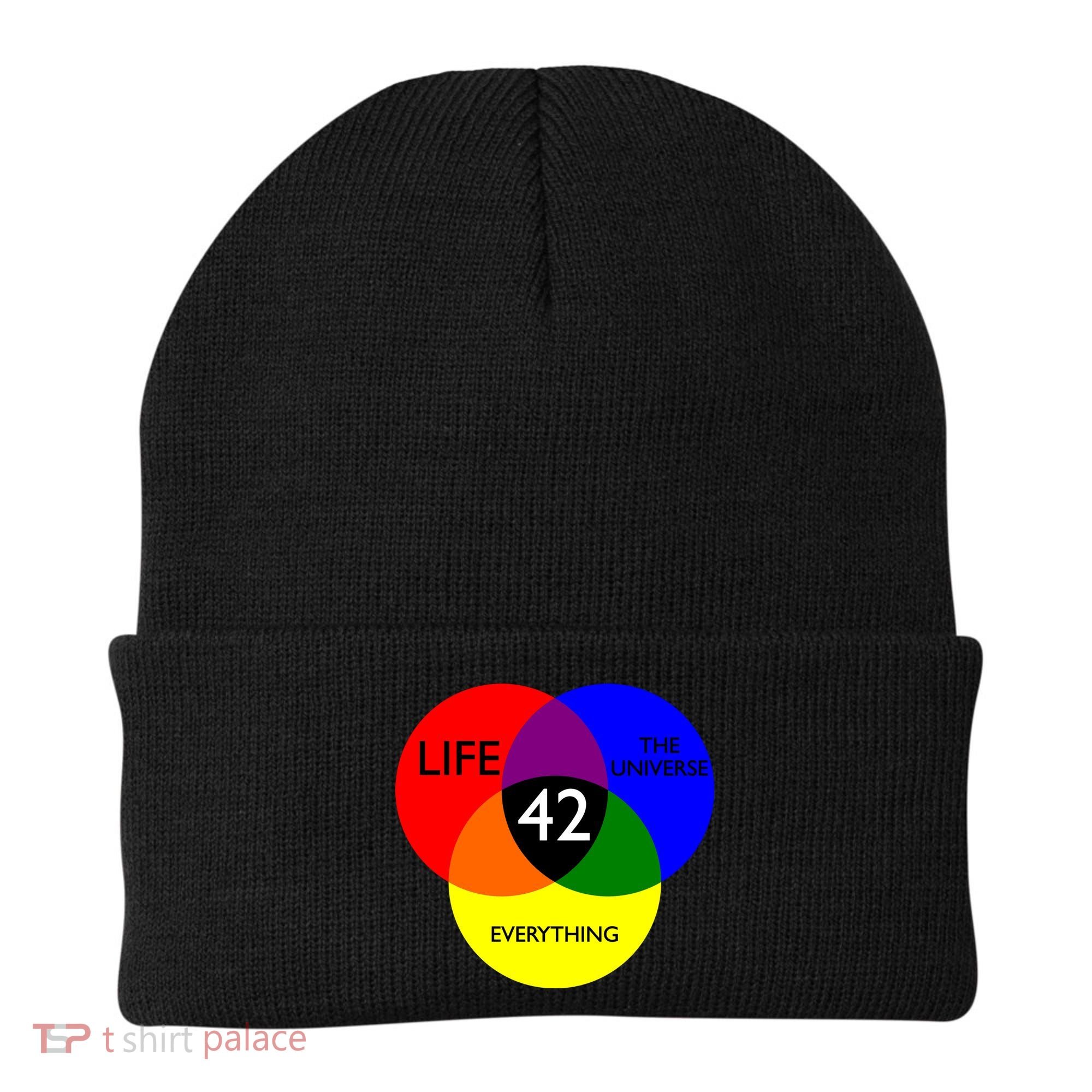 42 The Answer To Life Universe And Everything Beanie